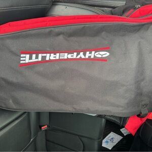 Hyperlite Black and Red Bag